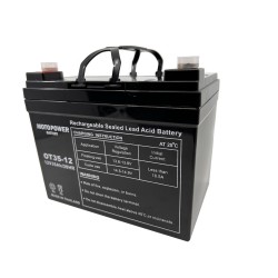 Motopower OT35-12(GEL) Electric Wheelchair Battery 12V 35Ah Motopower OT35-12(GEL) Electric Wheelchair Battery 12V 35Ah